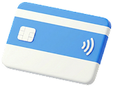 Ilustração de cartão smart card para certificado digital